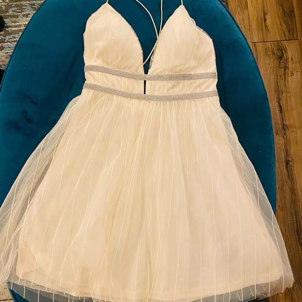 Life Is A Mystery Fit and Flare Dress